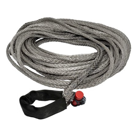 LOCKJAW 7/16 in. x 100 ft. 7,400 lbs. WLL. LockJaw Synthetic Winch Line Extension w/Integrated Shackle 21-0438100